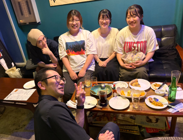 アイテックプラスの暑気払いを水戸市南町にある SoulBar Cosmic Caféで開催