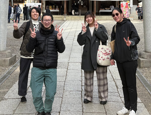 常磐神社に初詣