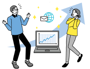 らくらく配信&効果測定！